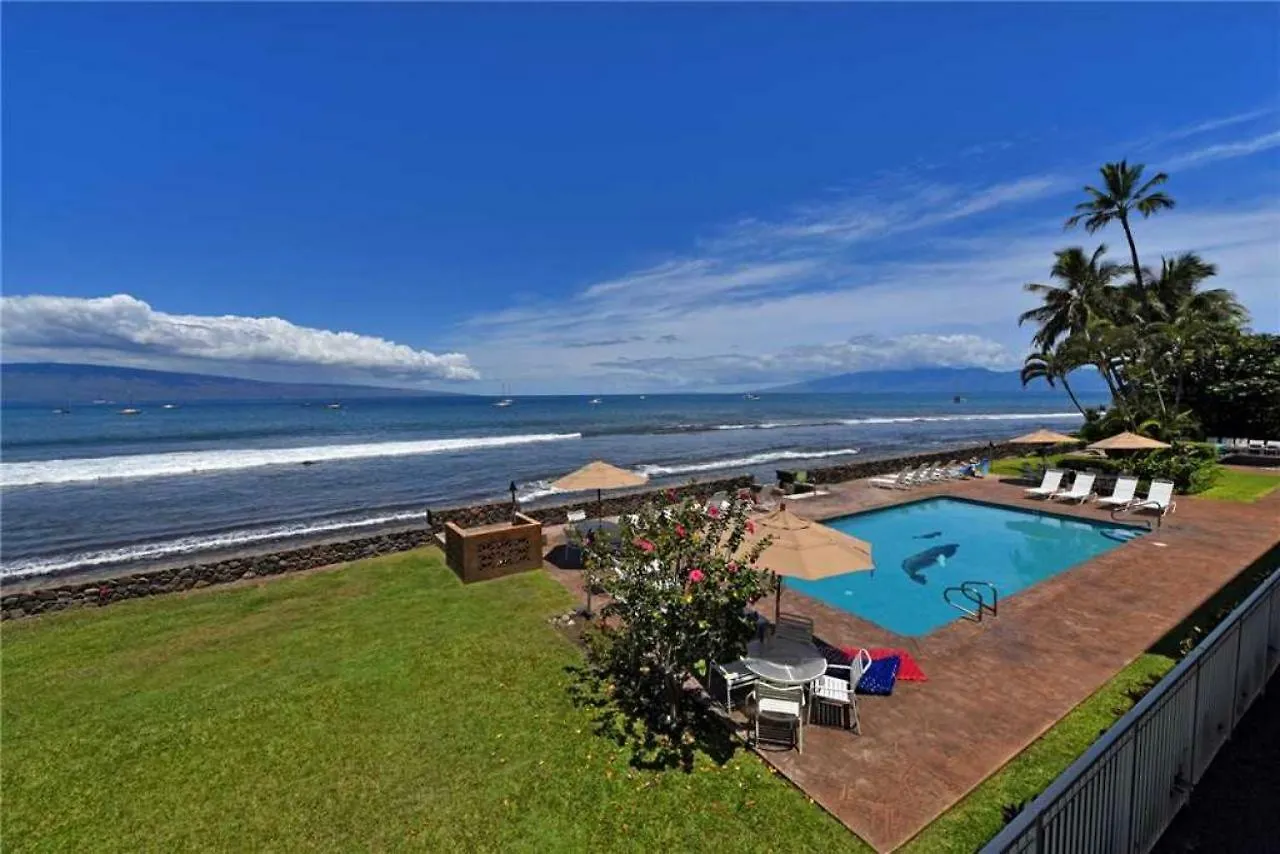 1 Bedroom Ocean Front Condo In Lahaina Town - Sleeps 4 - Lahaina Roads #204 0*,